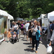 57th Street Art Fair, past exhibition, exhibition view. Courtesy of 57th Street Art Fair