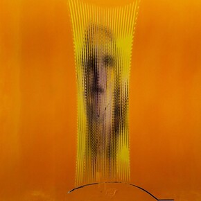 Roberto Cortázar, Study of a Front Male Head