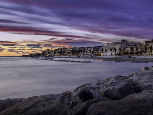 Anzio at sunset