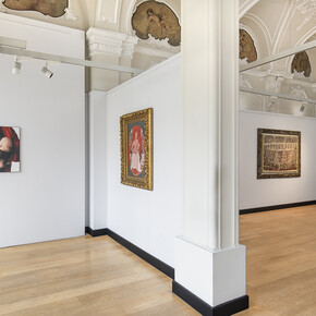 Various artists, Dalla scena al reale. Persistences and metamorphoses of the collective body, exhibition view. Courtesy of Mazzoleni 