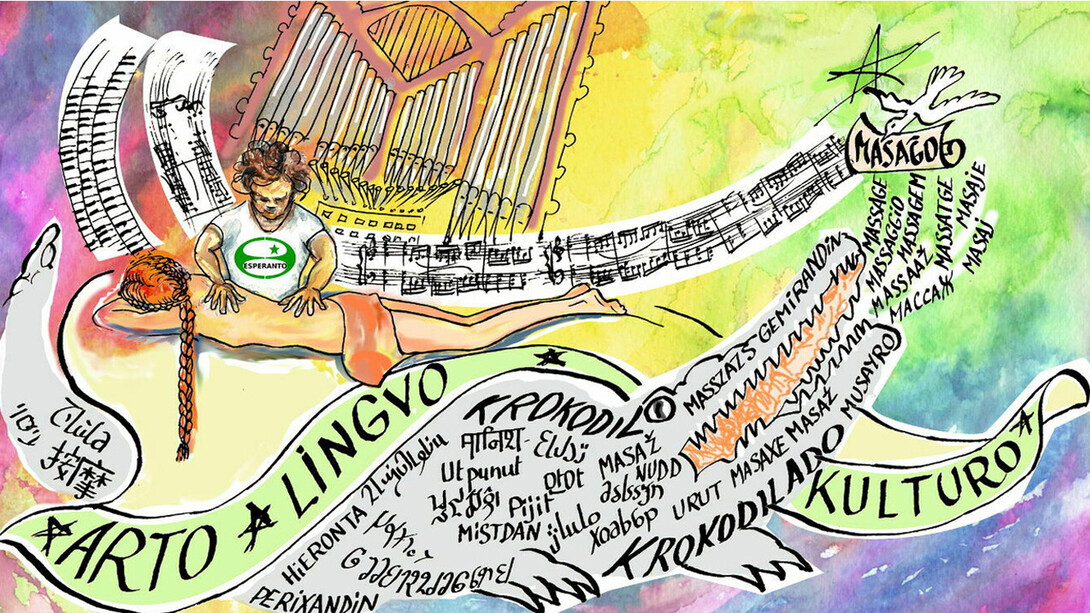 Masaje en esperanto: sistematico e informativo
