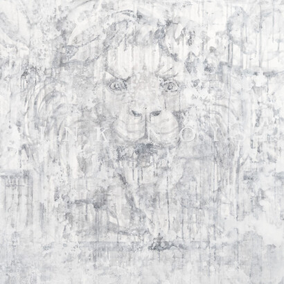 Hiroyasu Tsuri, Pink noise (Yuragi) (detail), 2025. Courtesy of Backwoods Gallery