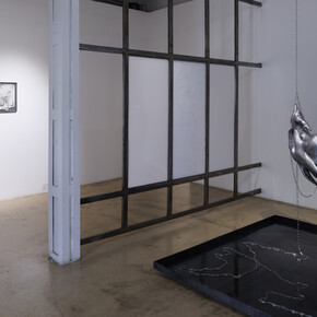 Karlīna Mežecka, Stare up at me. “Veries manī”, exhibition view. Courtesy of Kim? Contemporary Art Centre 