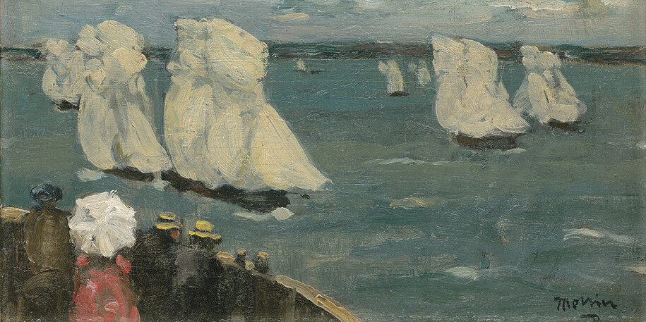 James Wilson Morrice, La régate. Courtesy of National Gallery of Canada