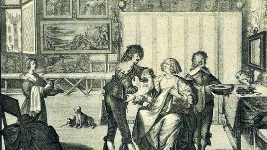 La Saignée, Abraham Bosse, Biblioteca Nazionale di Parigi.