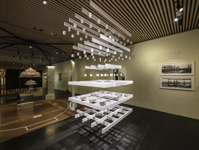 Chinese voices on Palladio: from classical architecture to contemporary experiment, exhibition view. Courtesy of Tsinghua University Art Museum