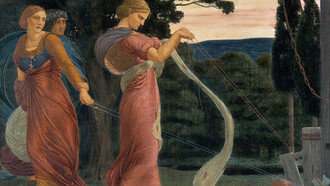 R. Bateman, Tre donne raccolgono la mandragora