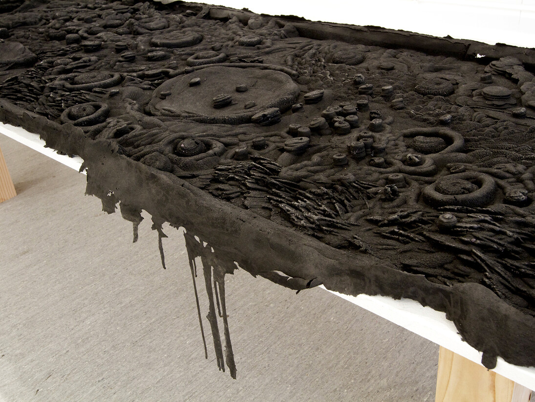 Sarah and Joseph Belknap, Detail view, Moon Skin (5), 2013. Courtesy of the artists.