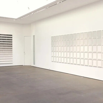 Máté Dobokay, Études sur l’épuisement, vue de l’exposition. Avec l’aimable autorisation de la galerie Bigaignon