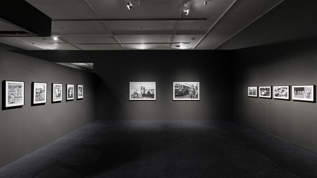 Kushal Ray, শহরনামা. Calcutta, exhibition view. Courtesy of Emami Art