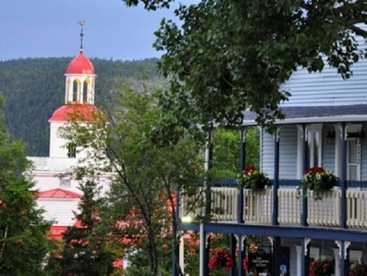 Vue sur la rivière Saguenay