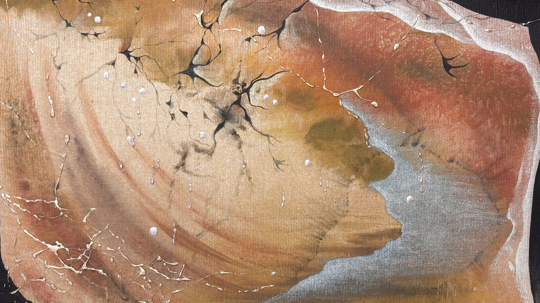 Ailsa Wong, The tides of night (detail). Courtesy of Sin Sin Fine Art