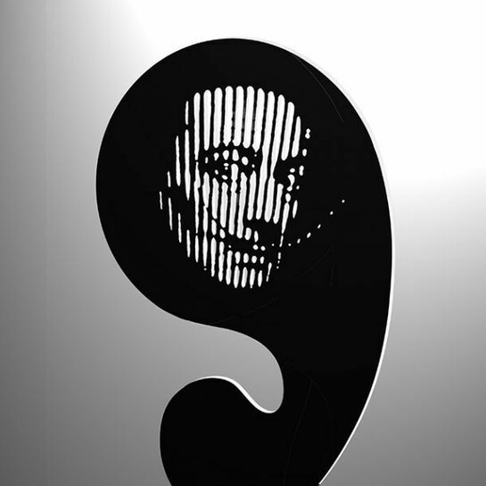Marcos Marin, Dali, 2013, Plexiglass sculpture, Edition of 8, 60 x 48 x 18 cm, © Marcos Marin. Courtesy the artist and Gallery Elena Shchukina