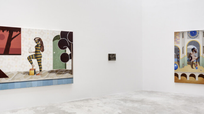 Christian Hidaka, Exhibition view. Courtesy of Gallery Michel Rein