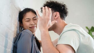 A woman trying to break free from the security of being in a relationship despite its toxicity