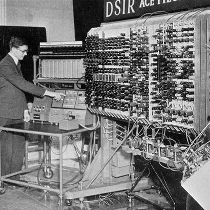 Programmable computer ACE designed by Turing