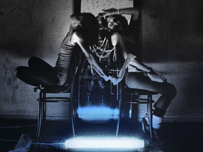 Silvia Lelli, Neon collection / Neon installation, A.S./2; ingrandimenti fotografici su carta, supporti in alluminio, montature a cassonetto, inserimenti di elementi al neon, cm 50x60x10. Courtesy by 29 Arts In Progress