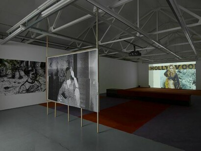 Erik van Lieshout , Private View , exhibition view, upstairs gallery , Maureen Paley, London , 2014, © the artist, courtesy Maureen Paley, London