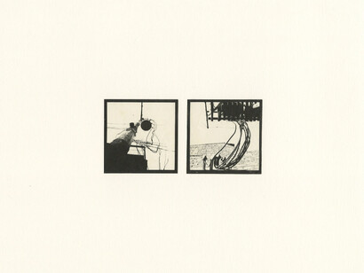 Jorge Ortiz, Cables, 1977. Courtesy of Josée Bienvenu