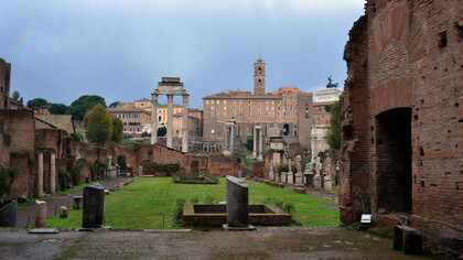 La Casa delle Vestali al Foro Romano
