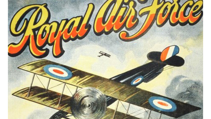 Join the RAF and Make a Direct Hit! Dublin, 1918, Collection Ulster Museum, © National Museums Northern Ireland
