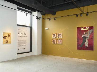 Layqa Nuna Yawar, La voz del anonimato (The voice of anonymity), exhibition view. Courtesy of Project for Empty Space 