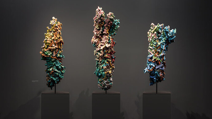 Glenn Brown. Courtesy of 	Gagosian Gallery