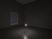 Katie Paterson, Light bulb to Simulate Moonlight, 2008, 289 frosted colored halogen lightbulbs (28W, 4500K), crate, and logbook, Dimensions vary with installation, edition 2/9 Solomon R. Guggenheim Museum, New York 
Purchased with funds contributed by Ahmar M. and Noreen K. Ahmad and an anonymous donor 2011.31
© Katie Paterson, Photo: Dimitris Skliris for Modern Art Museum of Fort Worth, courtesy James Cohan Gallery, New York and Shanghai
