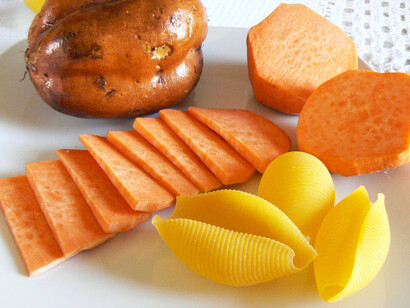 Batate e conchiglioni