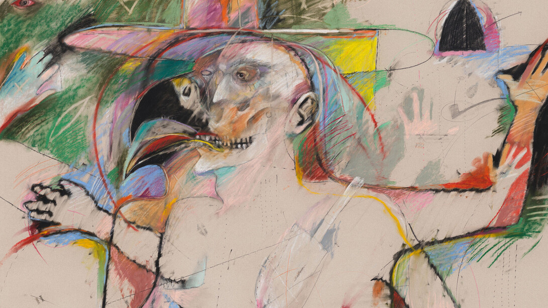 Rick Bartow, Autobiographical hawk, 1991. Cortesía de Whitney Museum