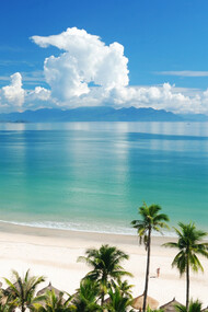 The stunning beach of Goa