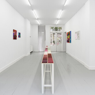 Lisette de Greeuw and Aysen Kaptanoglu, What grows unseen, exhibition view. Courtesy of Josilda da Conceição