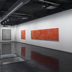 Various artists, Tjukurrpa: The dreaming, exhibition view. Courtesy of Unit Gallery