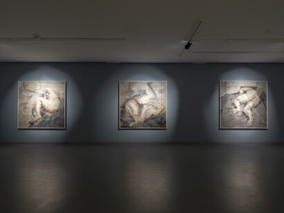 Sandra del Pilar, Gaps and ghosts, exhibition view. Courtesy of Zilberman Gallery 