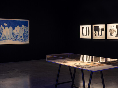 Berke Yazıcıoğlu, Helix, exhibition view. Courtesy of Dirimart Pera