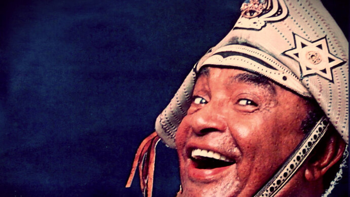 Imagem de Luiz Gonzaga, sanfoneiro e conhecido como Rei do ritmo Baião