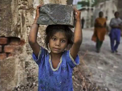 Afghan little girl