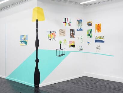David Humphrey, Anecdote, exhibition view. Courtesy of Kate Werble Gallery
