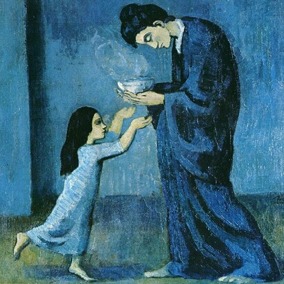 «La sopa» (1903), Picasso