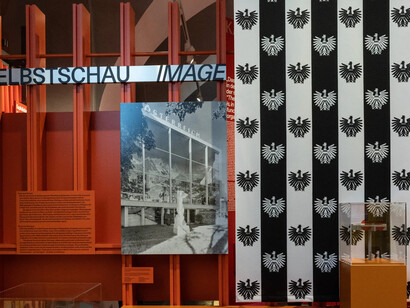 Hot questions, cold storage, exhibition view. Courtesy of Architekturzentrum Wien