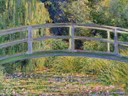 Claude Monet's The Japanese Bridge 