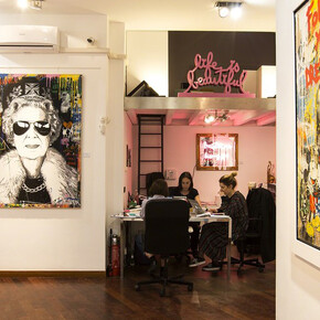 Mr.Brainwash. Courtesy of Deodato Arte