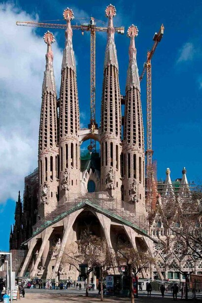 Fachada de la Sagrada Familia