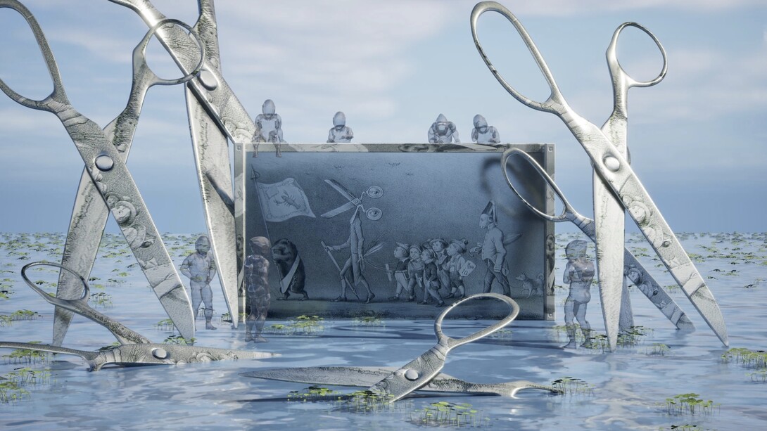 Maithu Bùi, rausblick. Zensur, 2024. Mit freundlicher Genehmigung der Staatlichen Museen zu Berlin