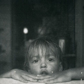 Robert Mapplethorpe, Untitled (Boy), 1973, Black and White Polaroid, 8.6 x 10.8 cm, 3 3/8 x 4 1/4 ins. Copyright Robert Mapplethorpe Foundation, New York. Used by Permission