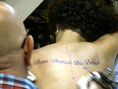Rene Matić, Born British, Die British (video still), 2020. HD video with sound. Courtesy of the artist