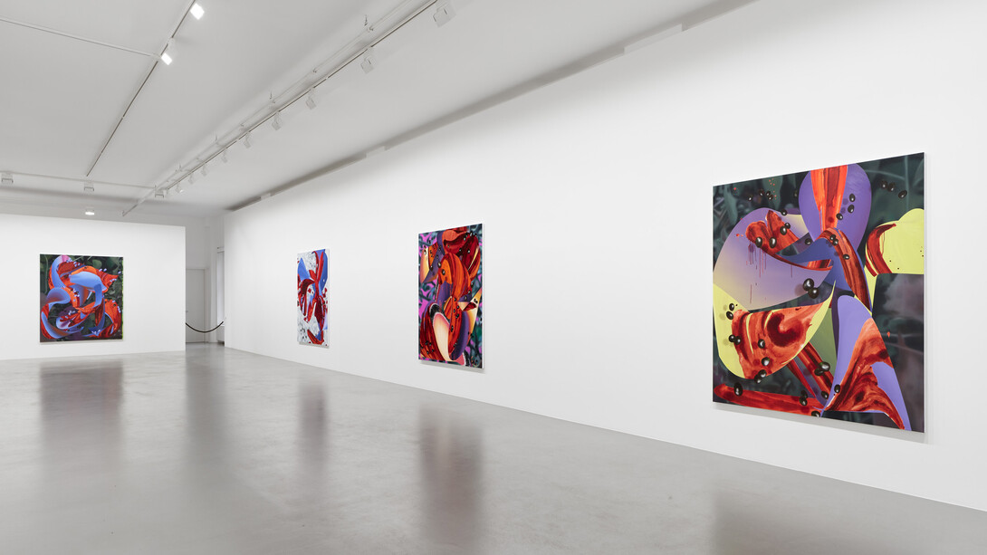 Vivien Zhang, Field conditions, ausstellungsansicht. Mit freundlicher genehmigung der Galerie Max Hetzler
