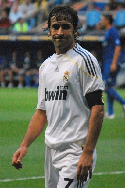 Raúl González al Real Madrid nel 2009