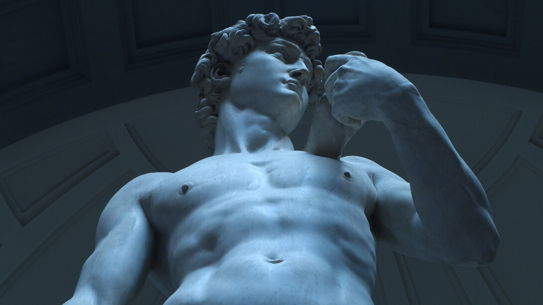 Michelangelo's David, Galleria dell'Accademia, Florence, Italy