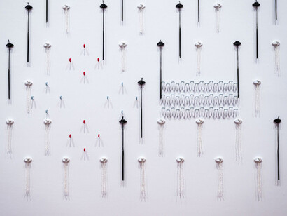 Hautāmiro, exhibition view. Courtesy of Dunedin Public Art Gallery